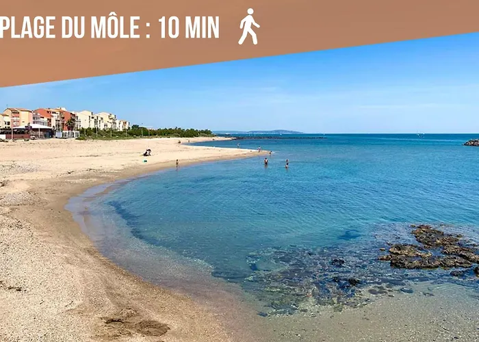 Evasion De Luxe Avec Prive, Centre-port Le Cap * Agde