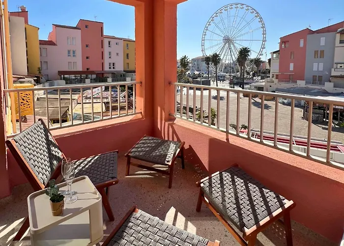 Lejlighed Evasion De Luxe Avec Prive, Centre-port Le Cap Agde