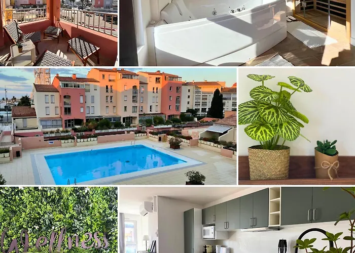 Evasion De Luxe Avec Prive, Centre-port Le Cap Agde