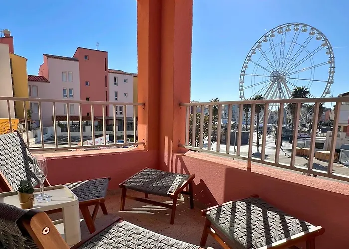 Lejlighed Evasion De Luxe Avec Prive, Centre-port Le Cap Agde