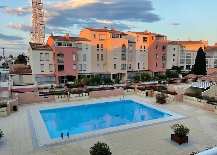 Evasion De Luxe Avec Prive, Centre-port Le Cap Lejlighed Agde